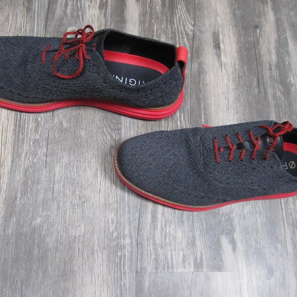 Cole Haan Original Grand Gray & Red Men\'s Shoes main image 6